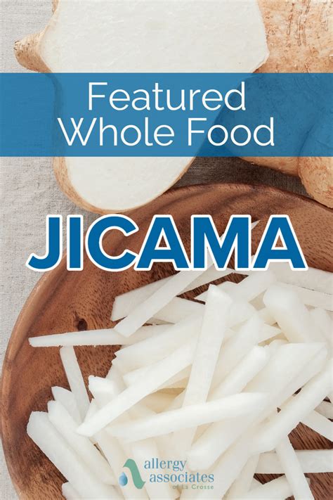 Have you tried jicama? It's an excellent source of fiber and vitamin C. #WholeFood #jicama ...