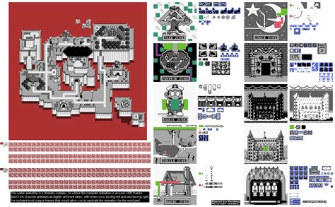 Game Boy / GBC - Super Mario Land 2: 6 Golden Coins - World & Zone Maps ...