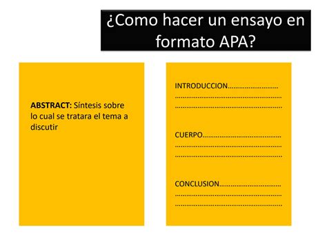 SOLUTION: Formato apa en el ensayo acad mico - Studypool