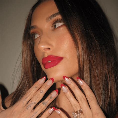 17 Red French Tip Manicures for Holiday Parties and Beyond