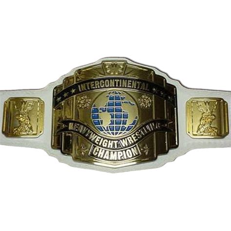 WWF Intercontinental Wrestling Championship Replica Title Belt - Brass ...