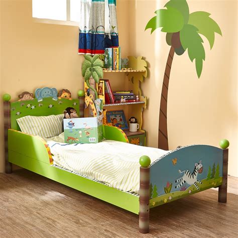 Fantasy Fields by Teamson Sunny Safari Convertible Toddler Bed | Wayfair UK