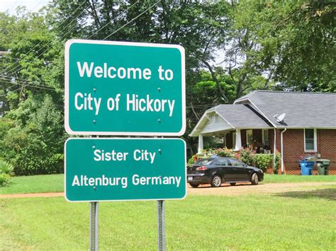 Geographically Yours Welcome: Hickory, North Carolina