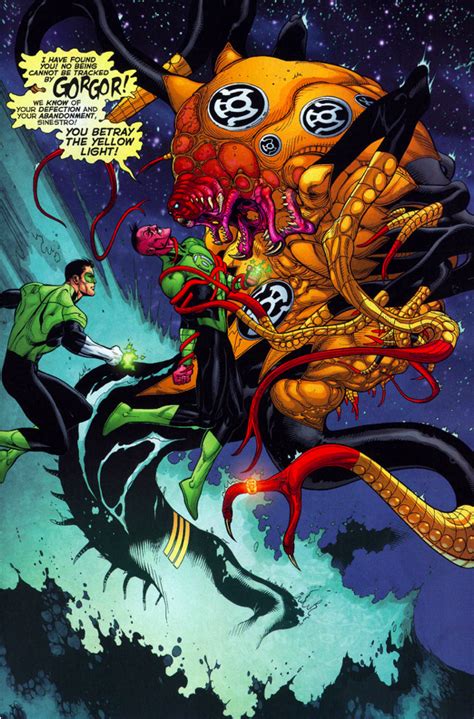 Sinestro Kills Sinestro Corps Member Gorgor – Comicnewbies