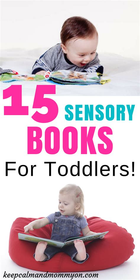 15 Sensory Books For Toddlers! - Keep Calm And Mommy On