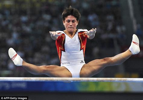 Gymnast Oksana Chusovitina is now 41 and competing in her SEVENTH Olympics | Daily Mail Online