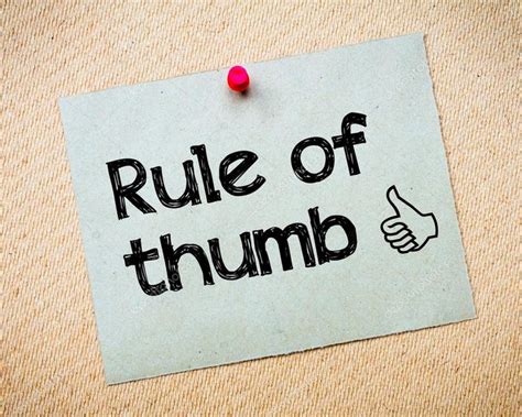 'Rule Of Thumb' Origin And Meaning (It's Not Wife-Beating!)