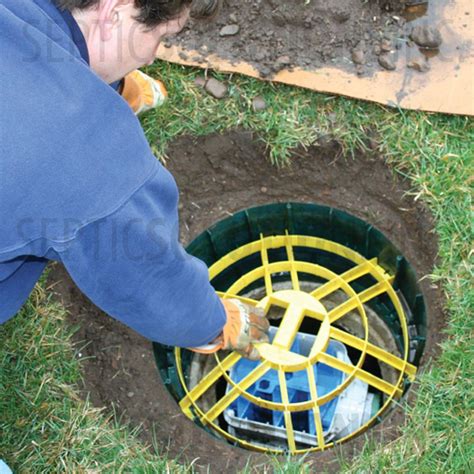 Polylok 12" Septic Tank Riser Safety Screen - 3017-SS - Free Shipping