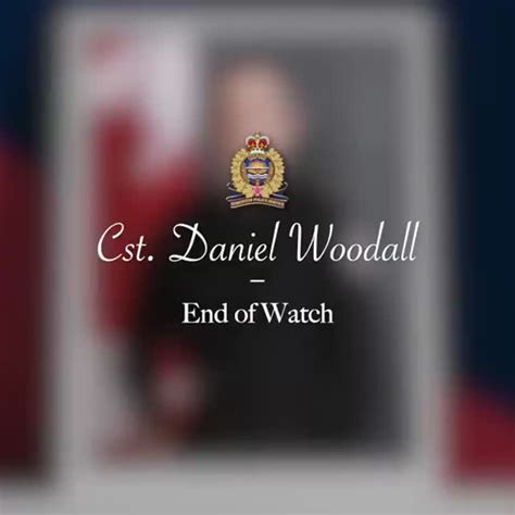 Stephen Camp, BA, MA Justice on LinkedIn: Cst. Dan Woodall Memorial