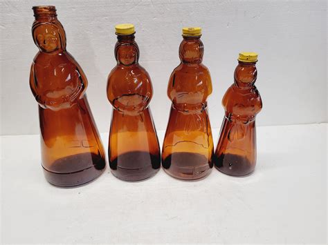 Vintage Mrs Butterworth Bottle Set 4 pcs. 3 sizes | Etsy in 2021 | Old glass bottles, Vintage ...