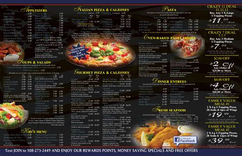 Our Menu - American Pizza and Grill