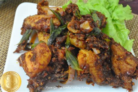 PATYSKITCHEN: AYAM GORENG SAMBAL UDANG KERING / DRIED SHRIMP SAMBAL FIRED CHICKEN