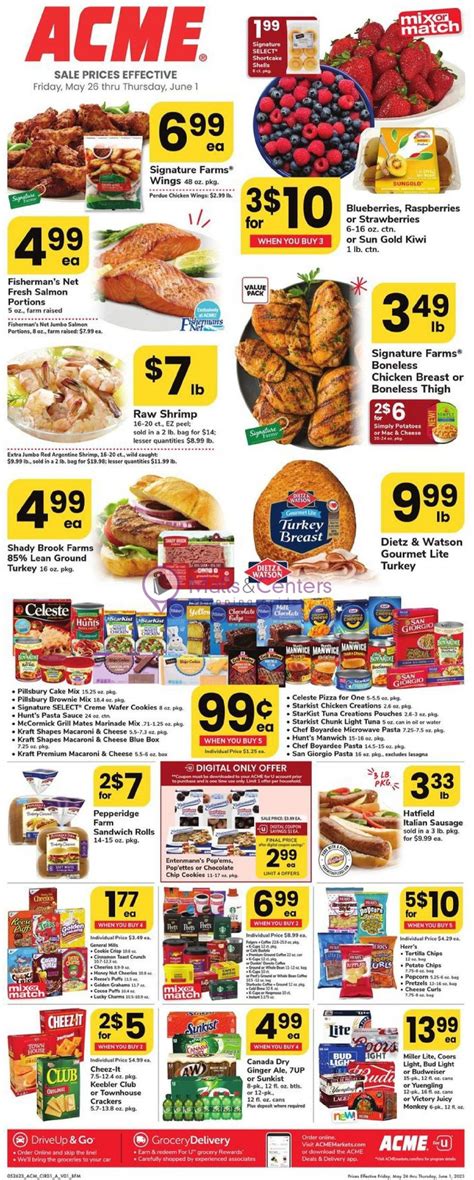 Acme Weekly ad valid from 05/26/2023 to 06/01/2023 - MallsCenters