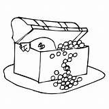 Treasure Chest 2 Coloring Page  Free Printable Pages For Kids sketch template