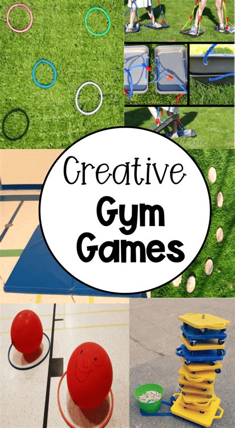 Creative Gym Games for Kindergarten Kids will Love