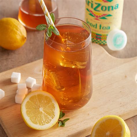 Arizona 16 fl. oz. Iced Tea with Lemon - 20/Case