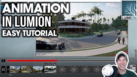 Easy ANIMATION in Lumion - Walking People and Bikes! - The Rendering ...