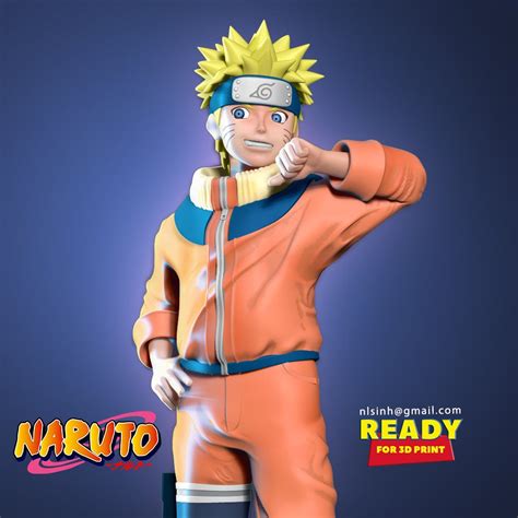 naruto fan art 3D Print Details