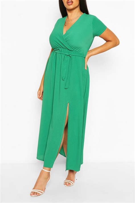 Plus Size Wrap Dresses | Plus Size Wrap Dresses | boohoo USA