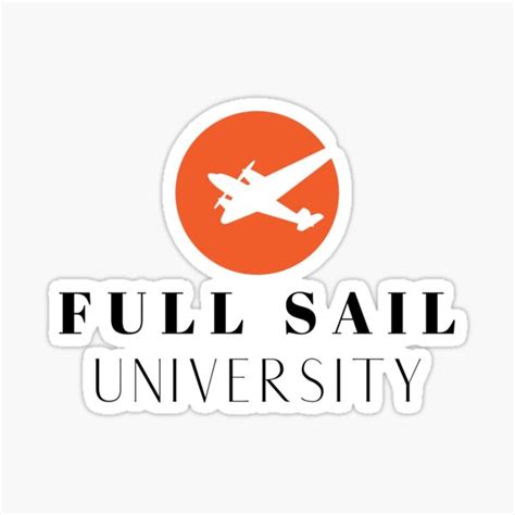 "Full Sail University" Sticker for Sale by Glitch01 | Redbubble