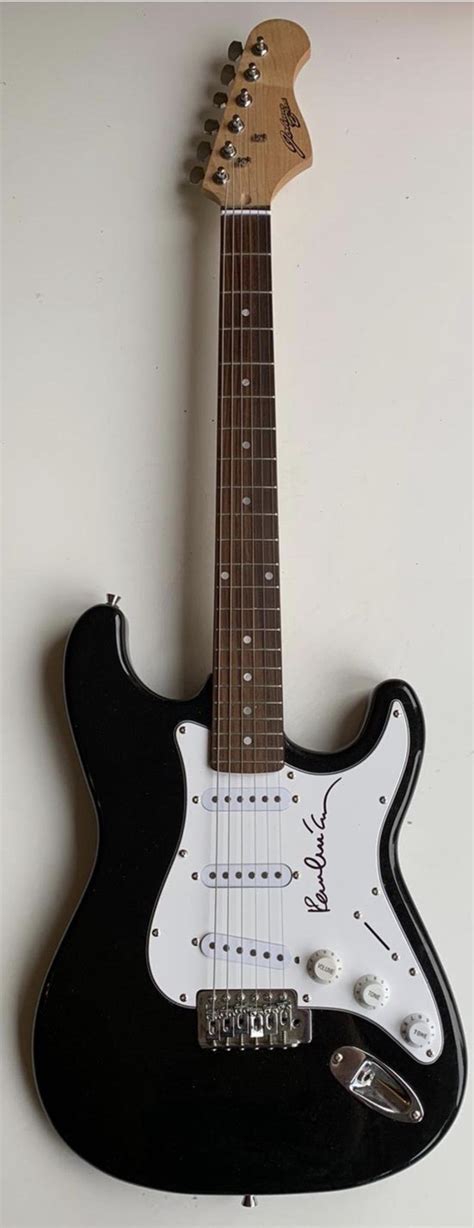 Paul McCartney The Beatles Signed Electric Guitar Certified