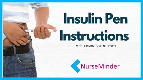 Insulin Pen Instructions (How to Use) - YouTube