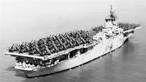 USS Boxer CVA CVS-21 LPH-4 Essex class Aircraft Carrier Navy