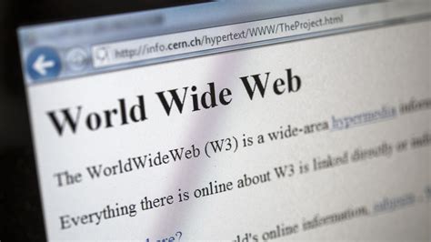 El primer sitio web del mundo lanzado hace 30 años: NPR