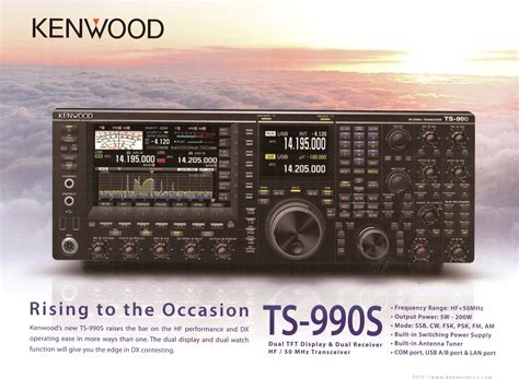 Transmitter HF transceiver Made in China: Kenwood TS-990S revealed