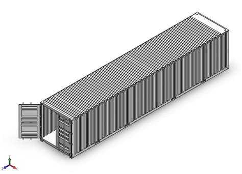 Shipping Container Solidworks Model Thousands Of Free Cad Blocks ...