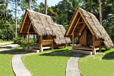 Nipa Huts Village Bohol guesthouse | Village house design, Hut house, Beach house design