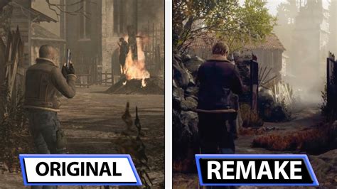 Resident Evil 4 | Original VS Remake | Graphics Comparison Trailer | Analista De Bits - YouTube