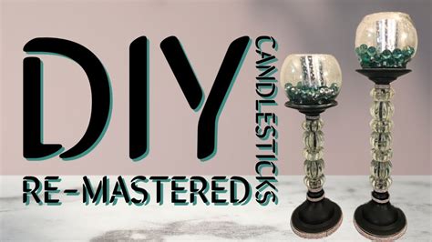 DIY Candlesticks Re-Mastered - YouTube