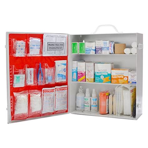 OSHA Approved First Aid Kit Complete 3 Shelf Size Meets OSHA 2021 Requirements – MAKE READY MISSY