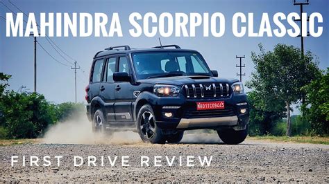 Mahindra Scorpio Classic: First Drive Review - YouTube