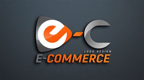 E-commerce Logo Design PSD – GraphicsFamily