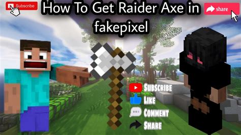 How To Get Raider Axe Free In Fakepixel Skyblock 😱😍 || I Maxed My Raider Axe in fakepixel 😍 ️ ...