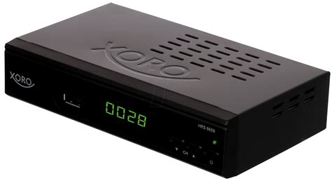 XORO HRS8659: DVB-S2 HDTV receiver at reichelt elektronik