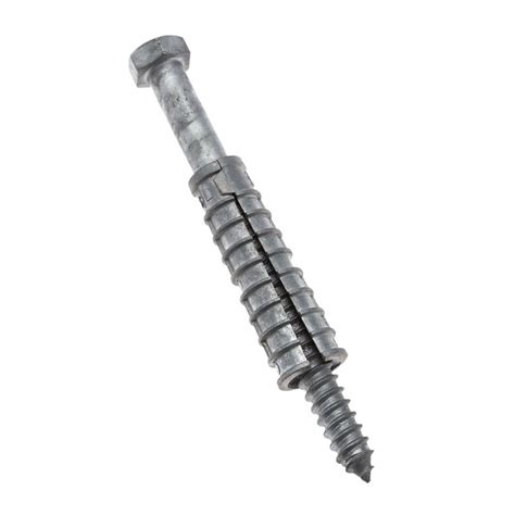 6" Lag Bolt with Lag Shield for Concrete Surfaces | Discount Ramps