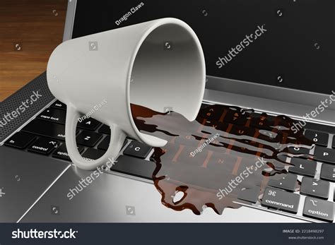 302 Coffee Spill On Laptop Keyboard Images, Stock Photos & Vectors | Shutterstock