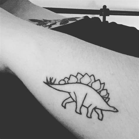 Dinosaur Line Art Tattoo Did you scroll all this way to get facts about ...