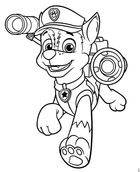 paw-patrol-coloring-page-21 - Topcoloringpages.net - free coloring pages