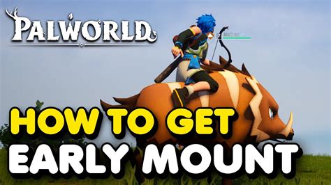 How To Unlock EARLY MOUNT In Palworld (Rushoar Location) - YouTube