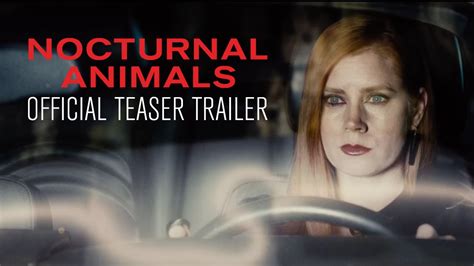 NOCTURNAL ANIMALS - Official Teaser Trailer - In Select Theaters November 18 - YouTube