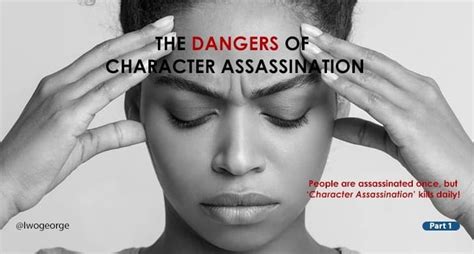 Avoid character assassination - The Hope Newspaper