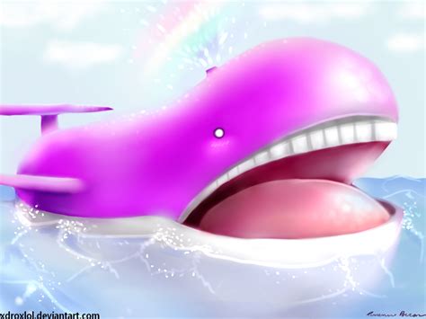 Shiny Wailord by XDroxLOL on DeviantArt