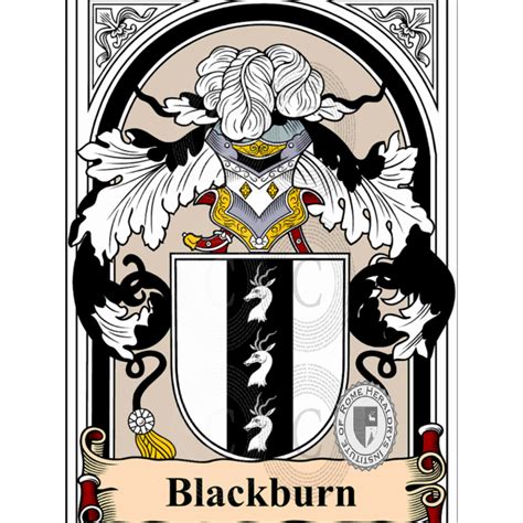 Blackburn family heraldry genealogy Coat of arms Blackburn