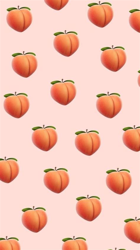 Peach Emoji Wallpapers - Top Free Peach Emoji Backgrounds - WallpaperAccess