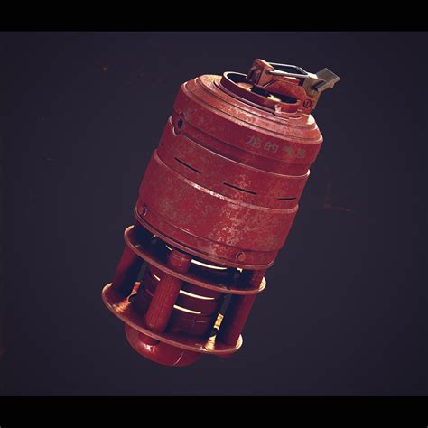 Thermal grenade (Conceptual). Blender + Gimp. : r/blender