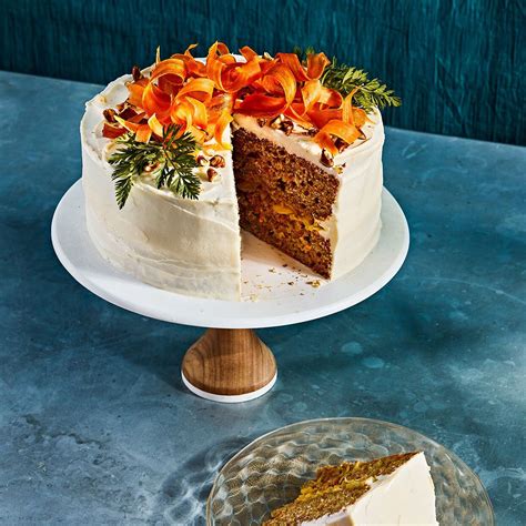 Carrot Cake with Candied Carrot Curls | Recipe in 2020 | Baking ...